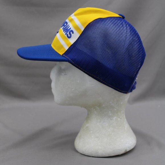 Los Angeles Rams Hat (VTG) - Two Tone Tucker Hat - Adutl Snapback - Picture 4 of 7